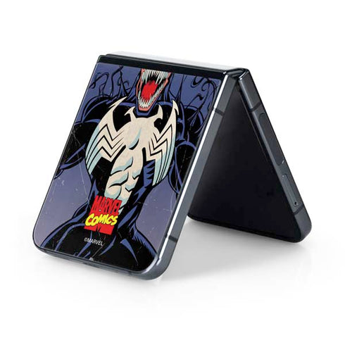 Marvel Classic Comics Venom Galaxy Z Flip5 5G Skin